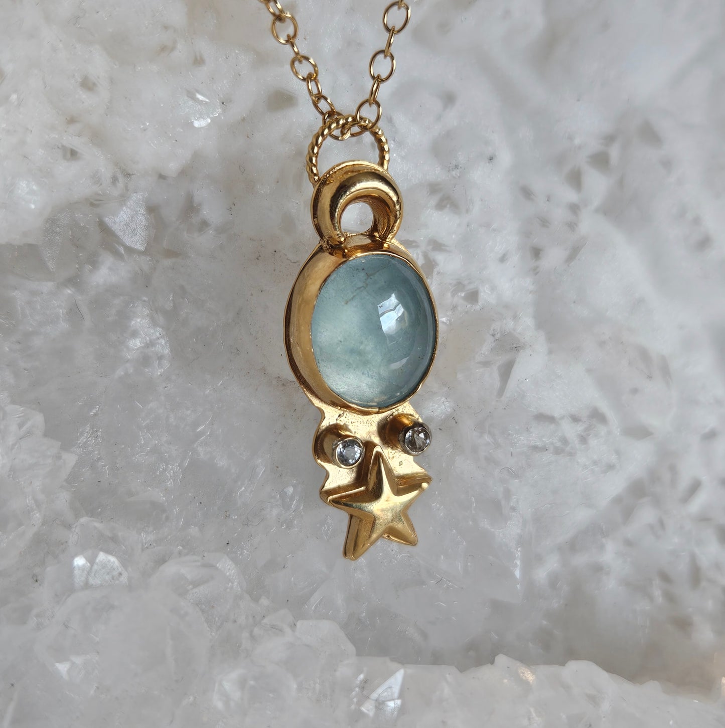 Aquamarine Necklace