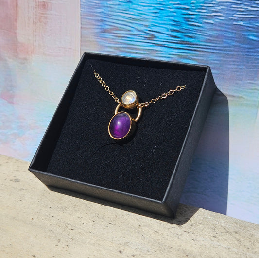 Collier Amethystos