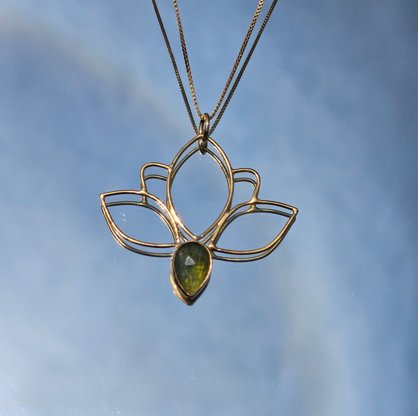 ISIS Vesuvianite Necklace