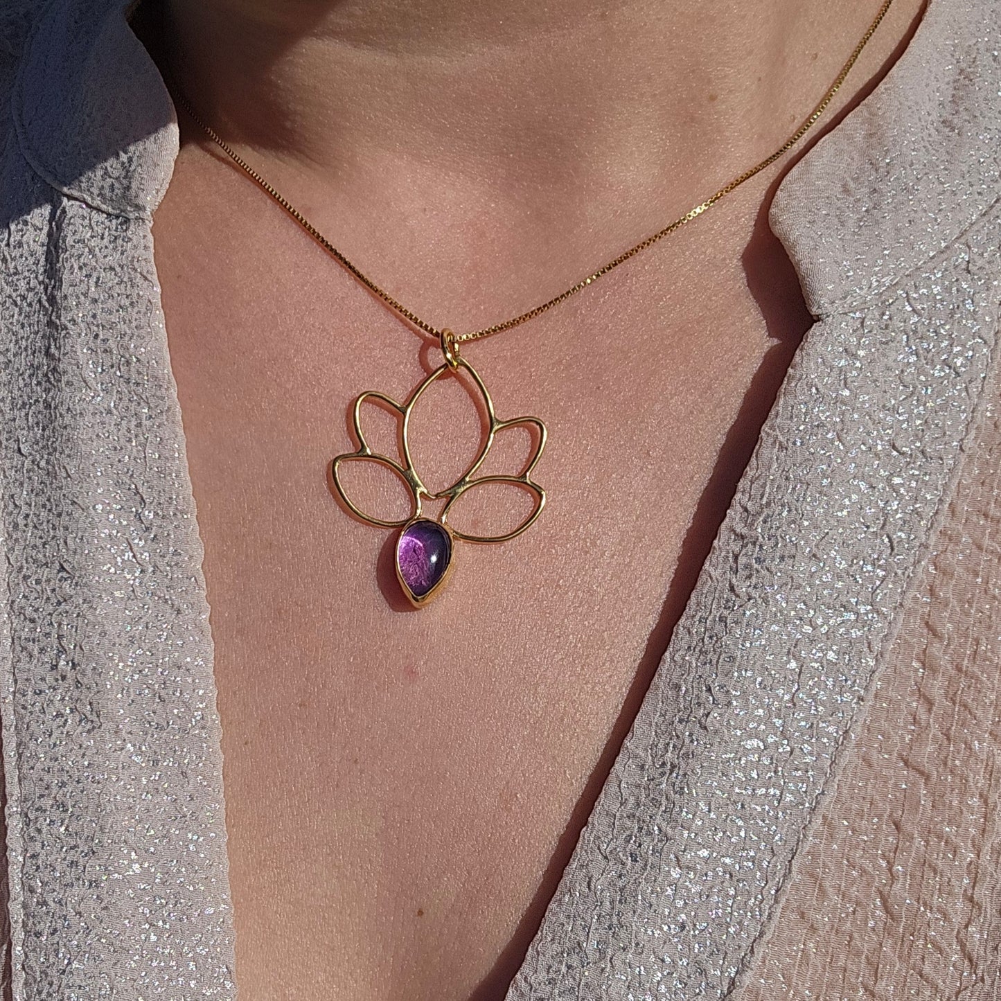 ISIS Amethyst Necklace