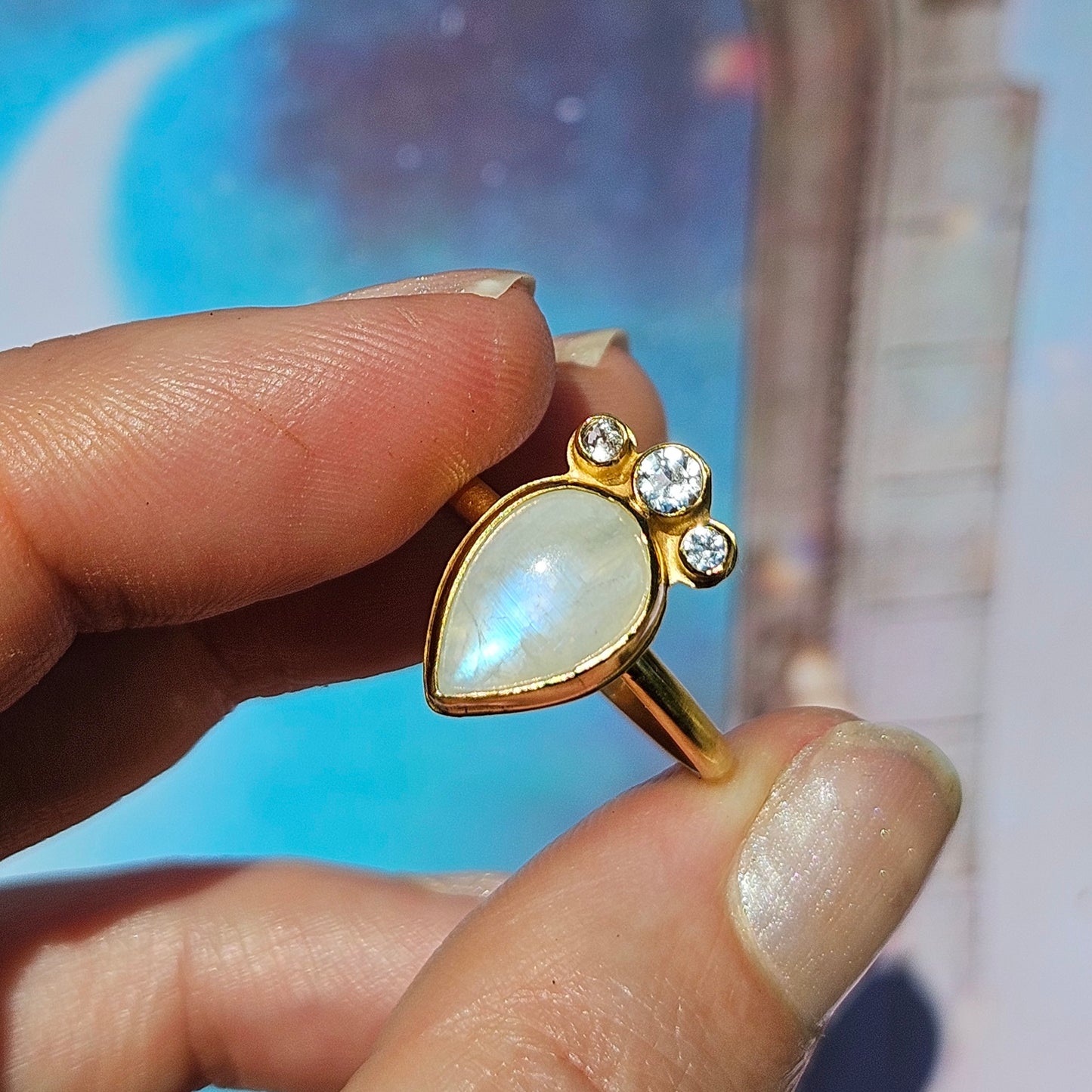 Imperial Moonstone Ring