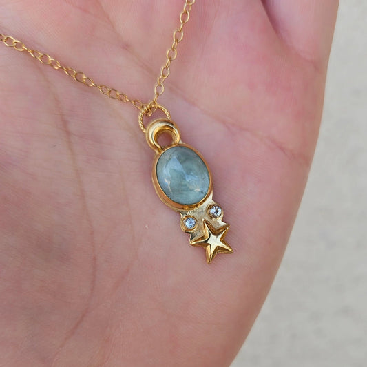 Aquamarine Necklace